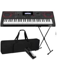 Teclado Musical Casio Ctx5000 61 Teclas Sensitivas Com CAPA PEDAL E SUPORTE X