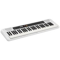 Teclado Musical Casiotone Basico Digital Branco CT-S200WEC2-BR Branco