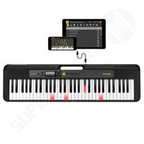 Teclado Musical CASIOTONE LK-S250 CASIO Preto 61 Teclas Iluminadas APP Chordana Play
