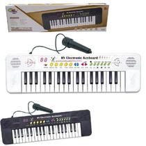 Teclado Musical Com 37 Teclas Som E Microfone Ritmos Srt Cor Teclado Musical Com 37 Teclas Som E Microfone Ritmos Srt Cor