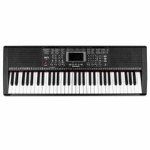 Teclado Musical Devox DVX-610 Preto 61 Teclas 200 Ritmos Teclado Musical Devox DVX-610 Preto 61 Teclas 200 Ritmos