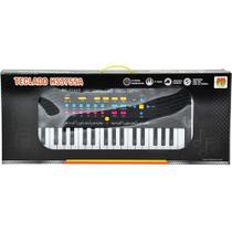 Teclado Musical Infantil com Microfone HS3755A DM Toys