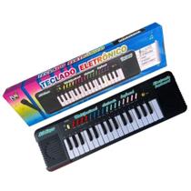 Teclado Musical Infantil Eletronico 32 Teclas Com Microfone Piano Brinquedo Dia Das Crianças