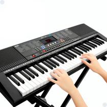 Teclado Musical Iniciante MXT M-T3000 Preto 300 Timbres