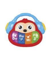 Teclado Musical Macaco Vermelho FBB-875V - Fenix Teclado Musical Macaco Vermelho FBB-875V - Fenix