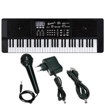 Kit Musical Infantil Mini Bateria+piano Teclado 32 Teclas Nf