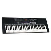 Teclado Musical Para Iniciantes Waldman KEP-6120X2 Preto 61 teclas