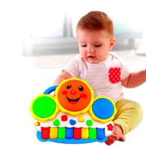 Teclado Musical Piano Infantil Criança Bebê Piano Som Divertido Luz Sensorial - Fun Time