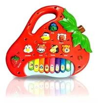 Teclado Musical Piano Teclado Infantil Bichos Musical (Moranguinho) Teclado Musical Piano Teclado Infantil Bichos Musical (Moranguinho)