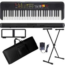 Teclado Musical Yamaha PSR-F52 61 teclas + Suporte + Capa Teclado Musical Yamaha PSR-F52 61 teclas + Suporte + Capa