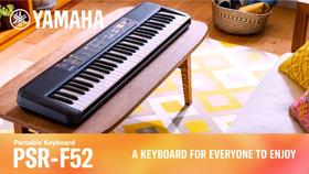 Teclado musical yamaha psr-f52