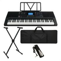 Teclado Mxt M-t5000 61 Teclas + Suporte + Pedal Sustain + Capa