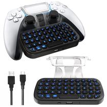 Teclado Nargos PS5 Controlador Playstation 5 DualSense Preto