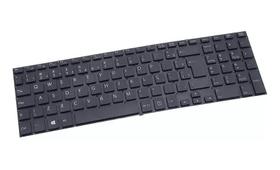 Teclado Novo Para Notebook Sony Vaio Svf15, Vaio SVF15212CXW ABNT2 BR Ç COR PRETO Sem Moldura