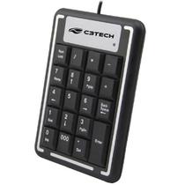 Teclado Numerico C3Tech USB KN-11BK Preto