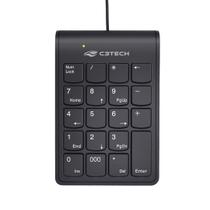 Teclado Númerico C3Tech USB KN12BK Preto