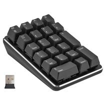 Teclado numérico mecânico sem fio Wokex Red Switch