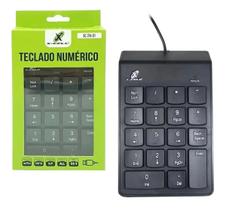 Teclado numérico preto xcell xctn01 Teclado numérico preto xcell xctn01
