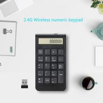 Teclado Numerico Sate AK-185G Wireless Preto Teclado Numerico Sate AK-185G Wireless Preto
