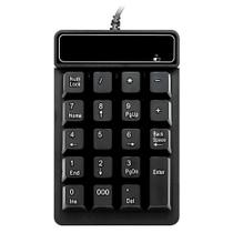 Teclado Numerico Sate AK-187 c/Cabo Preto Teclado Numerico Sate AK-187 c/Cabo Preto