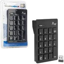 Teclado Numérico Sem Fio 20 Teclas KP-2038 Knup Teclado Numérico Sem Fio 20 Teclas KP-2038 Knup