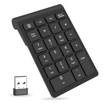 Teclado numérico sem fio Foloda 22 teclas para laptop/PC/Windows