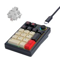 Teclado numérico sem fio KEYCOOL K19 Bluetooth 5.0/2.4GHz Teclado numérico sem fio KEYCOOL K19 Bluetooth 5.0/2.4GHz