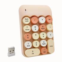 Teclado numérico sem fio Seaciyan para computador, laptop, chá com leite Teclado numérico sem fio Seaciyan para computador, laptop, chá com leite