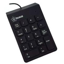 Teclado Numérico TSA , USB, 18 Teclas, Membrana, Preto - TC-05