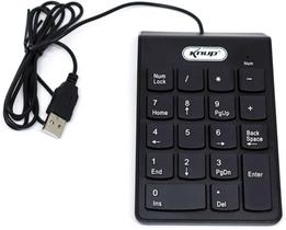 Teclado Numérico Usb 2.0 Kp2003a Knup Com Fio e 18 Teclas Teclado Numérico Usb 2.0 Kp2003a Knup Com Fio e 18 Teclas