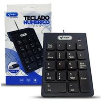 Teclado Numérico Usb Compacto P/ Pc Notebook C/ Fio Knup Teclado Numérico Usb Compacto P/ Pc Notebook C/ Fio Knup