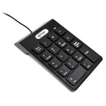 Teclado Numérico USB Knup Compacto Teclas Macias Plug Play para Notebook e PC