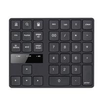 Teclado Numérico Usb Sem Fio 35 Teclas De Carregamento Mini Teclado RECARREGAVEL