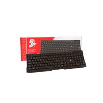 Teclado Office 5+, Plug and Play, USB, ABNT 2, Preto - 015-0041 Teclado Office 5+, Plug and Play, USB, ABNT 2, Preto - 015-0041
