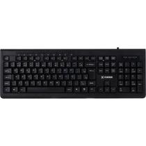 Teclado Office Fortrek FK 424K Multimídia USB ABNT2 Preto - MKL-101