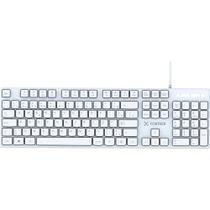 Teclado Office Fortrek K15 Slim, USB 2.0, ABNT2, Plug & Play, Branco - 84953