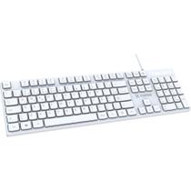 Teclado Office Fortrek K15 Slim USB ABNT2 Branco