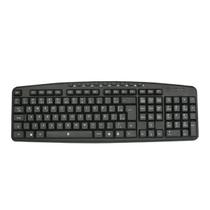Teclado Office Multimídia Usb Com Fio