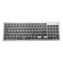 Teclado office oex prime, multimídia, cinza e preto, bluetooth tc504
