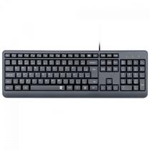Teclado Office Redragon Membrana, Full Size, ABNT2, Preto