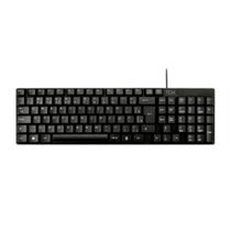 Teclado Office TCN950 ABNT2 USB Slim 105 Teclas Macias Resistente a Agua Preto TCN Teclado Office TCN950 ABNT2 USB Slim 105 Teclas Macias Resistente a Agua Preto TCN
