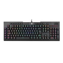 Teclado Óptico Gamer Redragon Brahma Pro, RGB, Switch Brown, ABNT2, Preto - K586RGB-PRO (PT-BROWN)