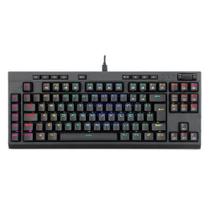 Teclado Óptico Gamer Redragon Broadsword Pro, RGB, USB, Sw Brown, Anti-Ghosting, ABTN2 - K588RGB-PRO