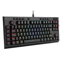 Teclado Óptico-Mecânico Gamer Redragon BroadSword Pro RGB, Switch Redragon Blue, ABNT2 - K588 RGB Teclado Óptico-Mecânico Gamer Redragon BroadSword Pro RGB, Switch Redragon Blue, ABNT2 - K588 RGB
