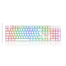 Teclado Óptico Mecânico Gamer Redragon Surara Pro RGB, USB 2.0, Switch Red, ABNT, Branco - K582W-RGB-PRO PT-RED