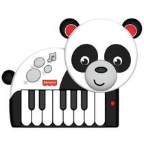 Teclado Panda Fisher Price Fun Preto Teclado Panda Fisher Price Fun Preto