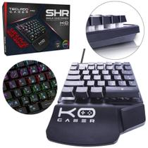 Teclado para conputador gamer rgb com fio usb + luz shr 35 teclas na caixa - MILENIO BRASIL