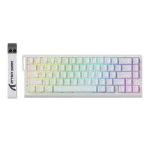 Teclado para jogos ATTACK SHARK X68 HE 60% com fio RGB