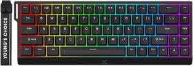 Teclado para jogos Hyekit x MCHOSE ACE 68 60% magnético com fio Teclado para jogos Hyekit x MCHOSE ACE 68 60% magnético com fio