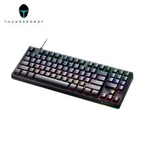 Teclado para jogos mecânicos thunderobot kg3089, com fio, rgb mix de cores, led 89 teclas, cabo usb para jogos de computador com interruptor